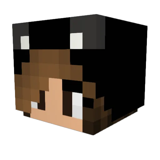 OmarKnight Minecraft avatar head, 3D render
