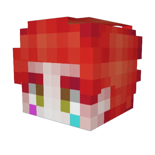 Omar_Ayesh Minecraft avatar head, 3D render