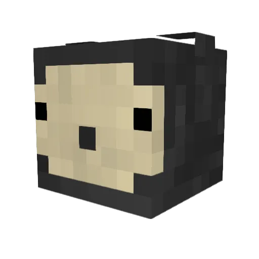 Omarxddx Minecraft avatar head, 3D render