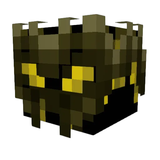 Ombros77 Minecraft avatar head, 3D render