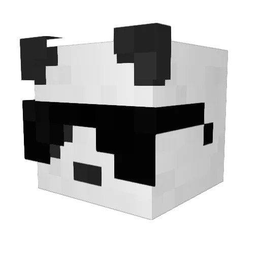 OmegaDietrichYT Minecraft avatar head, 3D render