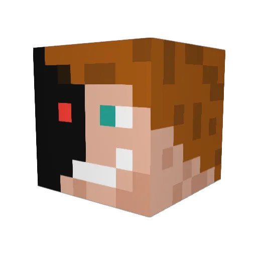 Minecraft-Avatar von OmegaEren: Kopf als 3D-Render