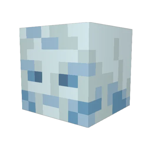 OmegaRidley100 Minecraft avatar head, 3D render