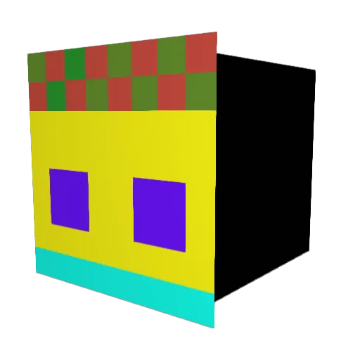 Omegadog15 Minecraft avatar head, 3D render