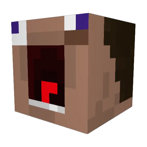 OmegaofEnder Minecraft avatar head, 3D render