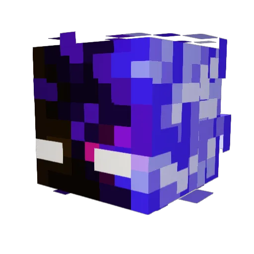 OmenDarL Minecraft avatar head, 3D render