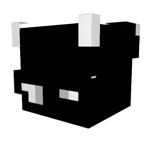 Omena78 Minecraft avatar head, 3D render