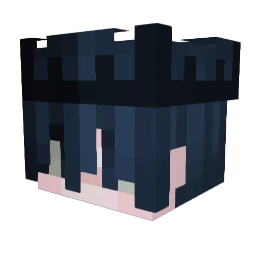 OmerBygraStrafe Minecraft avatar head, 3D render