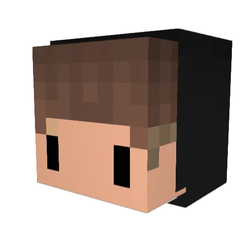 OmerFaruk06 Minecraft avatar head, 3D render