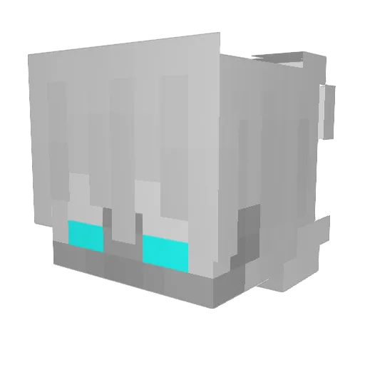 OmerRegev Minecraft avatar head, 3D render