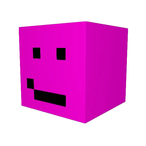 Omg867 Minecraft avatar head, 3D render