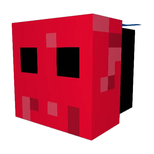 Omikron_Panini Minecraft avatar head, 3D render
