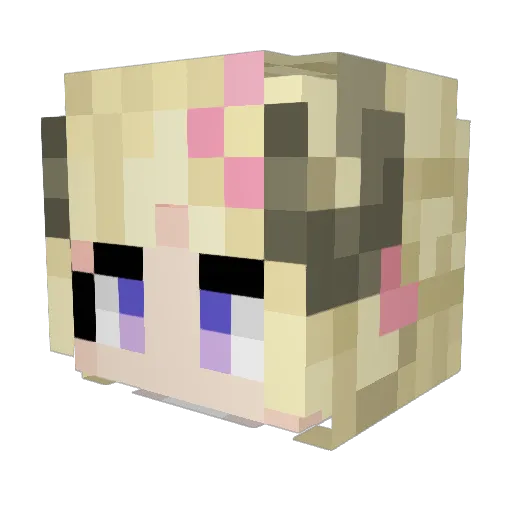 OminihiO Minecraft avatar head, 3D render