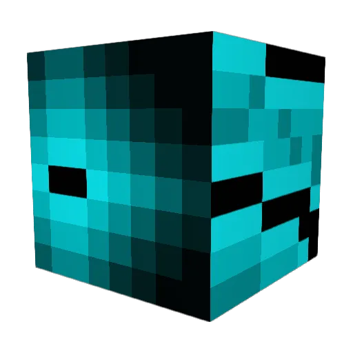 OminousTrain960 Minecraft avatar head, 3D render