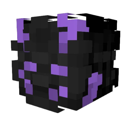 Omithyst Minecraft avatar head, 3D render