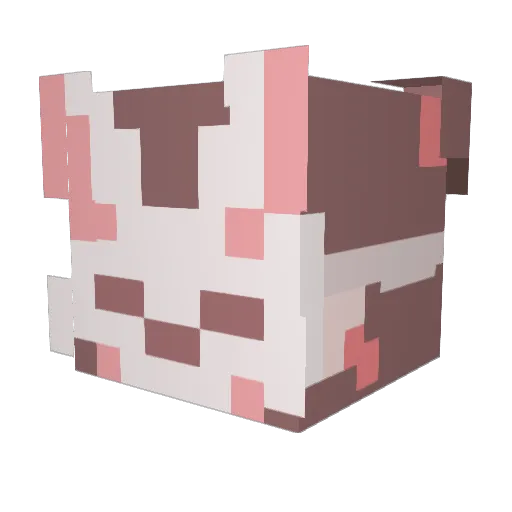 Omitir Minecraft avatar head, 3D render