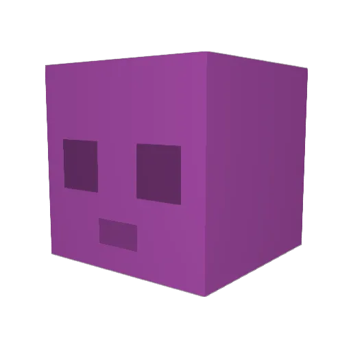 Omix_Le_Panda Minecraft avatar head, 3D render