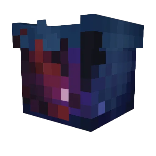 OmniMaster1385 Minecraft avatar head, 3D render