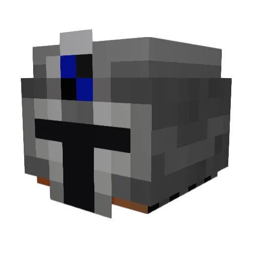 Omnis2 Minecraft avatar head, 3D render
