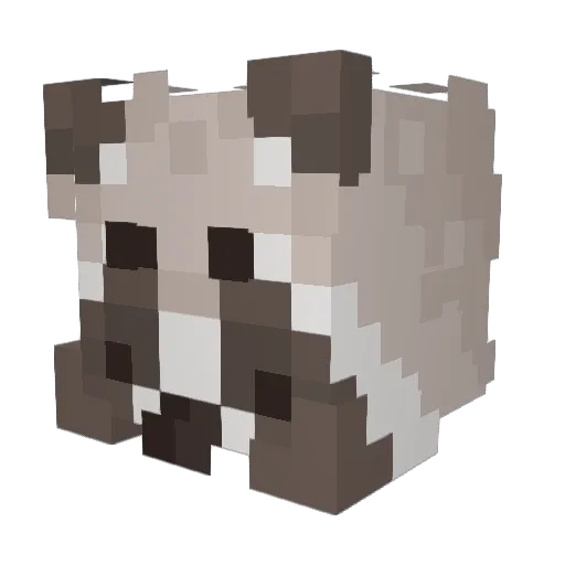 Omniverse_1985 Minecraft avatar head, 3D render