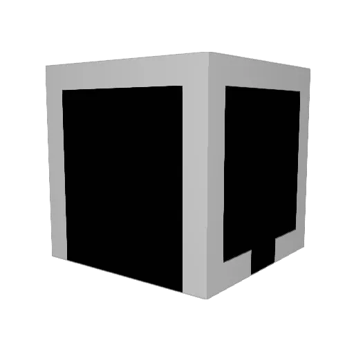 OmoSap Minecraft avatar head, 3D render