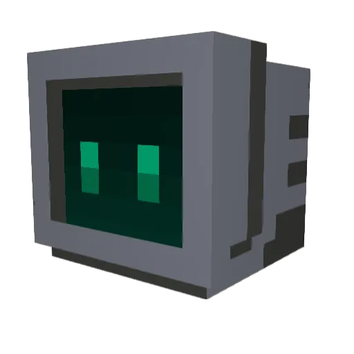 OmoriG Minecraft avatar head, 3D render