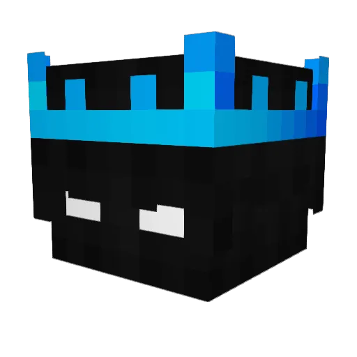 OmoriTn Minecraft avatar head, 3D render