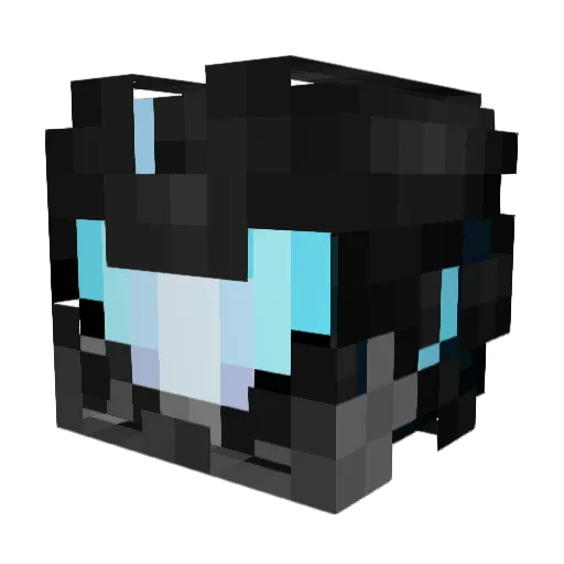 Omoz_2021 Minecraft avatar head, 3D render