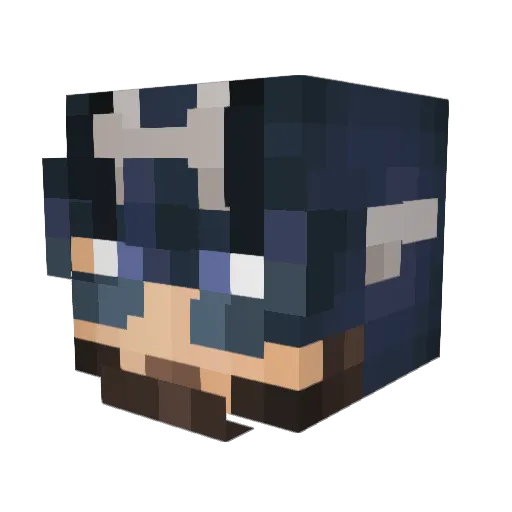 Omri121212 Minecraft avatar head, 3D render