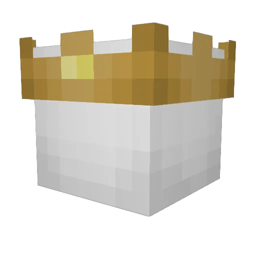 Omziscool Minecraft avatar head, 3D render