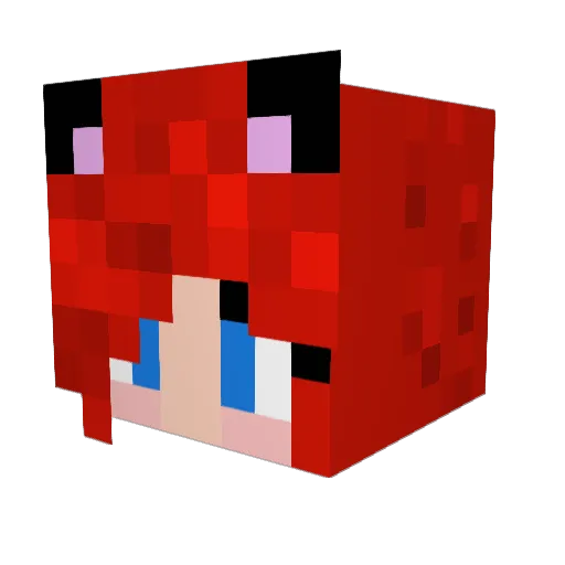 On5ire4God Minecraft avatar head, 3D render