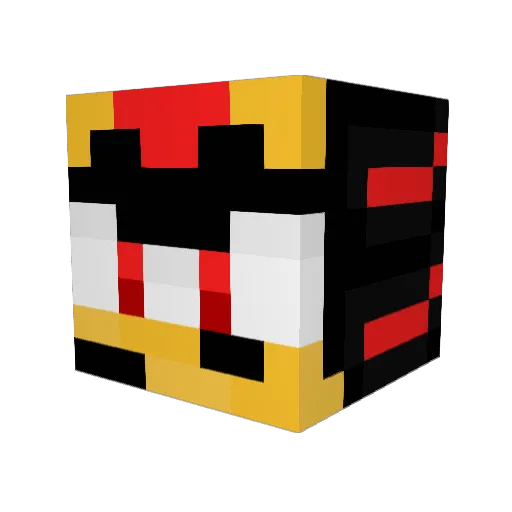 OnMySkies Minecraft avatar head, 3D render