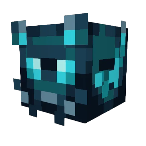 OnPlanetEarth Minecraft avatar head, 3D render