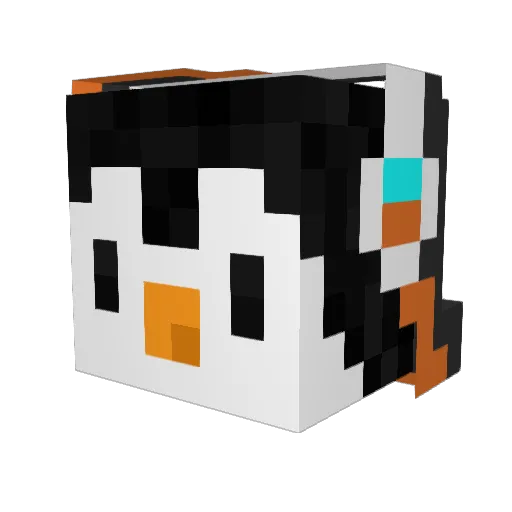 OnTheBrinkDB13 Minecraft avatar head, 3D render