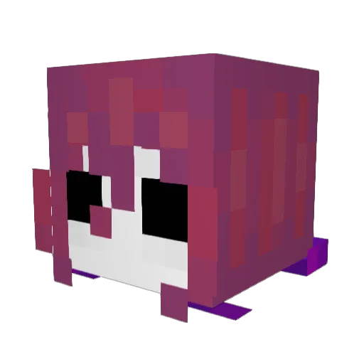 OnaiD1se Minecraft avatar head, 3D render