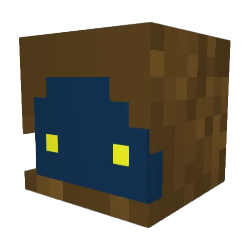 OnaromiO Minecraft avatar head, 3D render