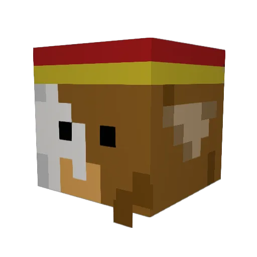 OnboardSauce293 Minecraft avatar head, 3D render