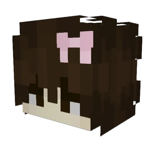 Once_Myth Minecraft avatar head, 3D render