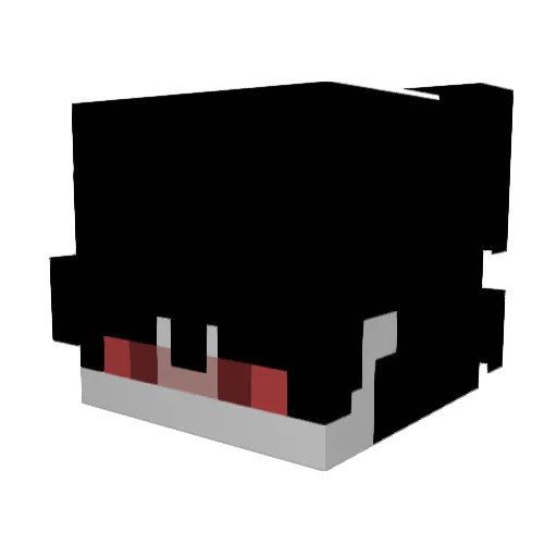 Ondeado_alv Minecraft avatar head, 3D render