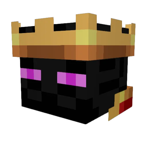 Onderz Minecraft avatar head, 3D render