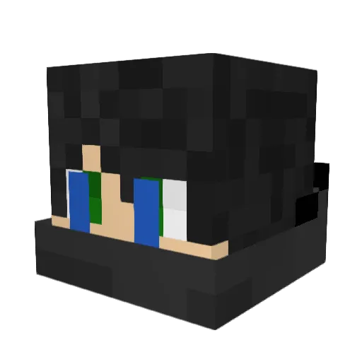 Ondra82 Minecraft avatar head, 3D render