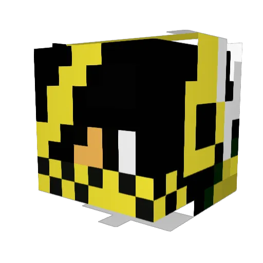 OneAce97 Minecraft avatar head, 3D render