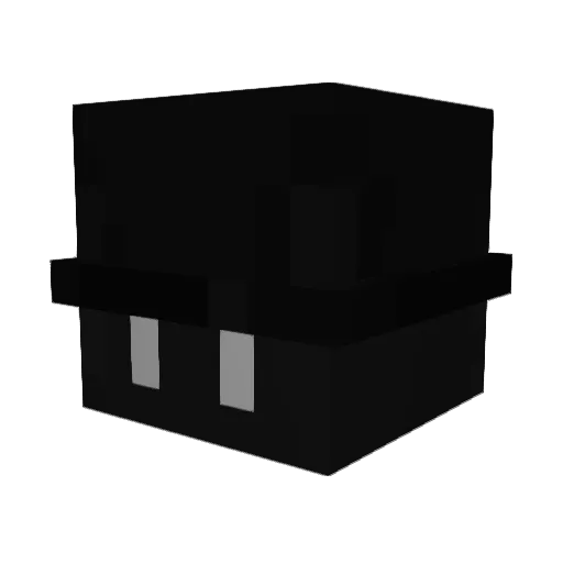OneBeee Minecraft avatar head, 3D render