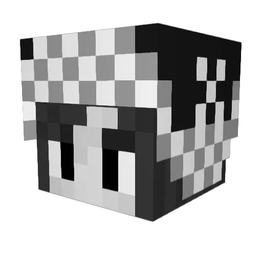 OneBillionTacos Minecraft avatar head, 3D render