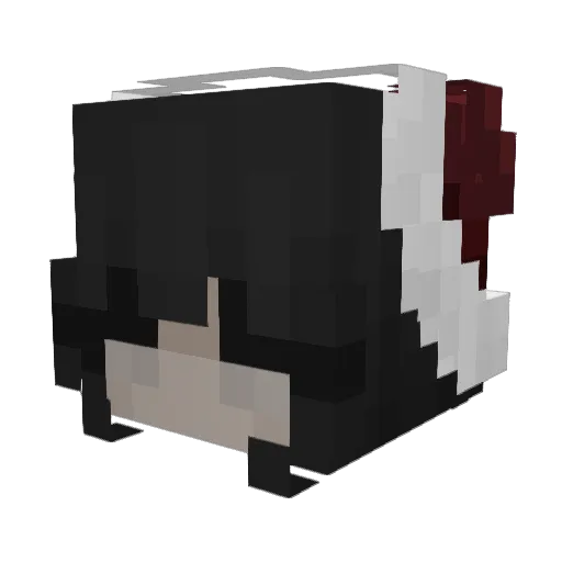 OneCondition Minecraft avatar head, 3D render