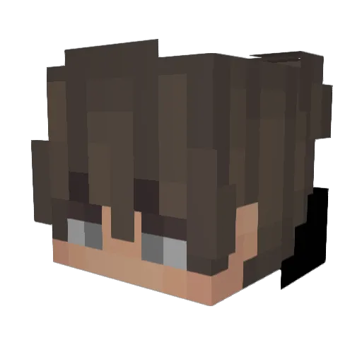 OneIasthope Minecraft avatar head, 3D render
