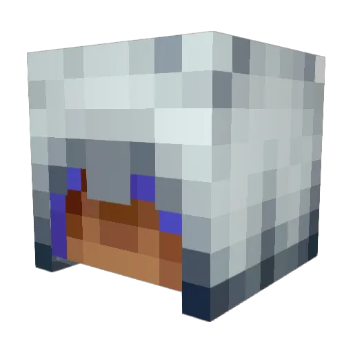 OneManGunn Minecraft avatar head, 3D render