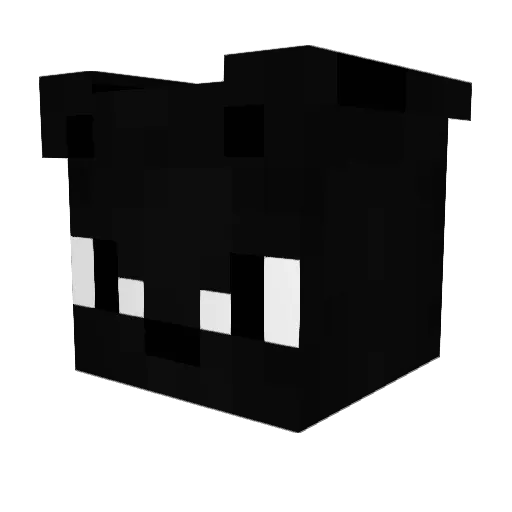 OneNightSavage Minecraft avatar head, 3D render