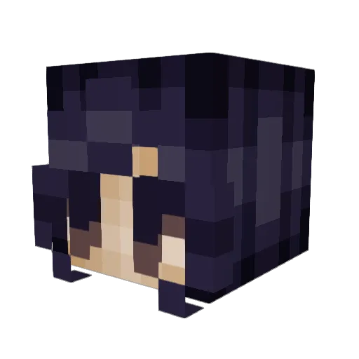 OneStreet Minecraft avatar head, 3D render