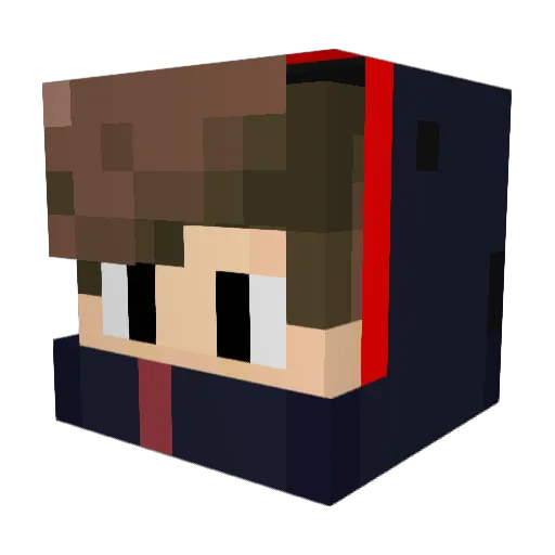 OneTales Minecraft avatar head, 3D render